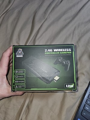 2.4G Wireless controller gamepad  console! ready to play hundreds of games