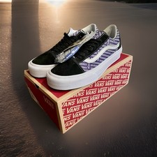 Rare Vans OLD SKOOL Gore-Tex Tokyo Black/Heliotrope New Men's 7.5 Women's 9