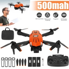 Mini Drohne Quadrocopter 3 Akkus Drohne mit Kamera Pro Tragbar für Anfänger