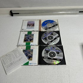Sega Saturn Racing 9 Game Lot Daytona Sega Rally F1 NTSC-J Untested Japanese