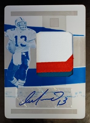 DAN MARINO-2022 Panini Impeccable #1/1 JUMBO 3-COLOR PATCH/JERSEY/AUTO/AUTOGRAPH