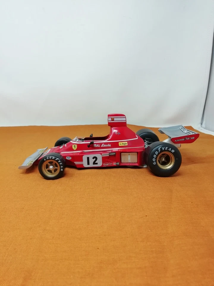 Polistil Modellino Ferrari 312 B3 Niki Lauda 1973 Model Car Scale 1:16 - Immagine 3 di 4