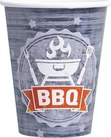 Gadget - Amscan: 8 Cups Bbq Party, 266 Ml -D- Amscan