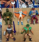 Vintage 1980s He-Man MOTU Action Figure Lot Of 5.  All Complete.  See Pics! #2