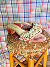 jeffrey campbell pixie pearl velvet slip on mauve 10 flats