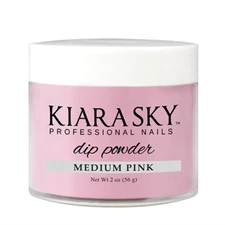 Kiara Sky Dip Dipping Powder Medium Pink 2oz / 56g On Sale!