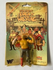 WWF LJN WRESTLING SUPERSTARS IRON SHEIK ERASER WWE MOC Rock N Wrestling