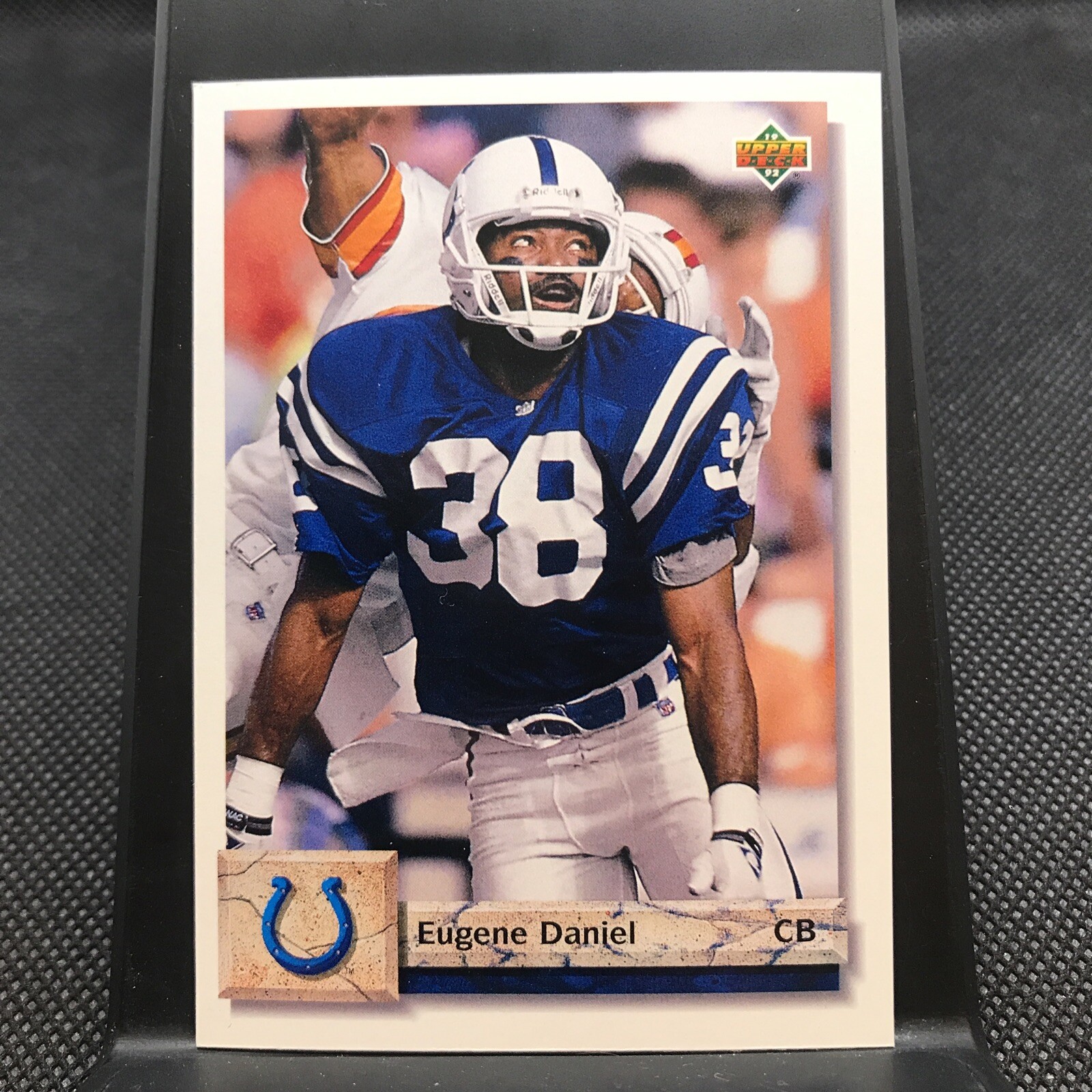 Eugene Daniel 1992 Upper Deck FOOTBALL #327 Indianapolis Colts