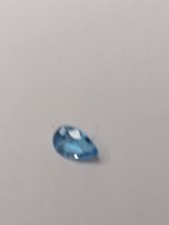 Natural Sky Blue Topaz 6x4mm Pear faceted cut 0.49Ct. Genuine AAA Grade