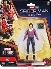 Hasbro Spider-Man No Way Home  MJ Marvel Legends Action Figure