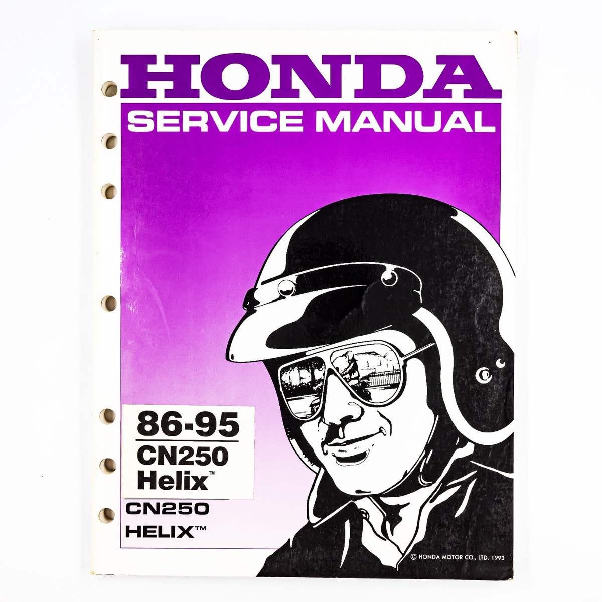 61KS404] HONDA SERVICE MANUAL FOR 86-95 CN250 HELIX | eBay