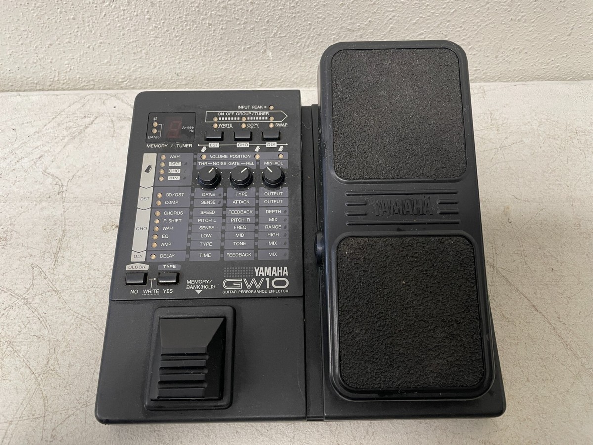 Yamaha GW10 Guitar Performance Multi Effect Pedal Genuine