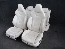 S5 RECARO rivestimento in pelle Audi S5 A5 8T 8F sedili sportivi rivestimento in pelle bianco