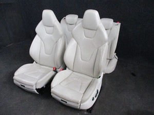 S5 RECARO Lederausstattung Audi S5 A5 8T 8F Sportsitze LEDER Ausstattung Weiss