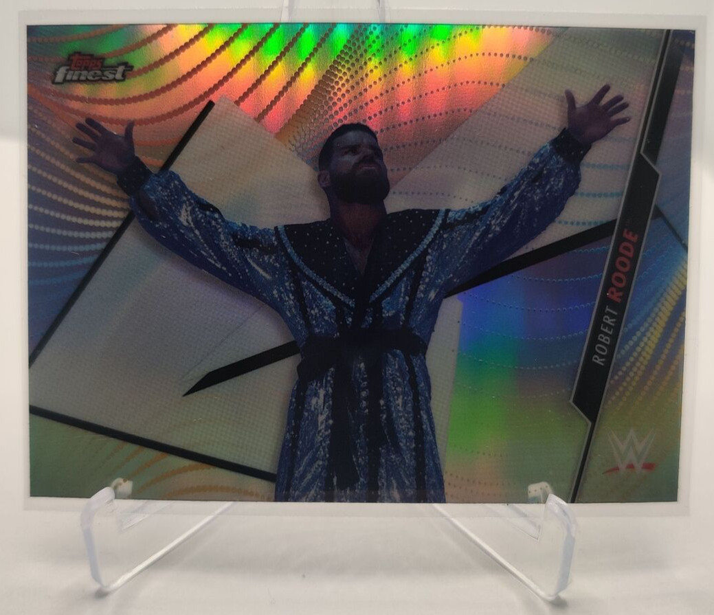 2020 Finest WWE Refractors #59 Robert Roode wrestling card