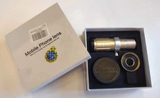 2 Mobile Telephoto Phone Lenses 12x & 0.45x In Box