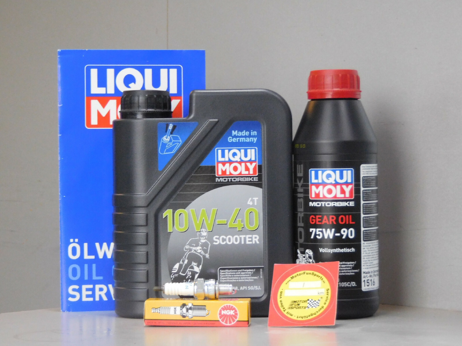 Maintenance Set Aiyumo Nassau 125 Inspection Oil Spark Plug