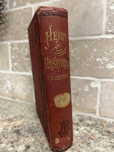 1857 FIIRST EDITION HEART-HISTORIES AND LIFE PICTURES TS. ARTHUR (13D) - Picture 3 of 8