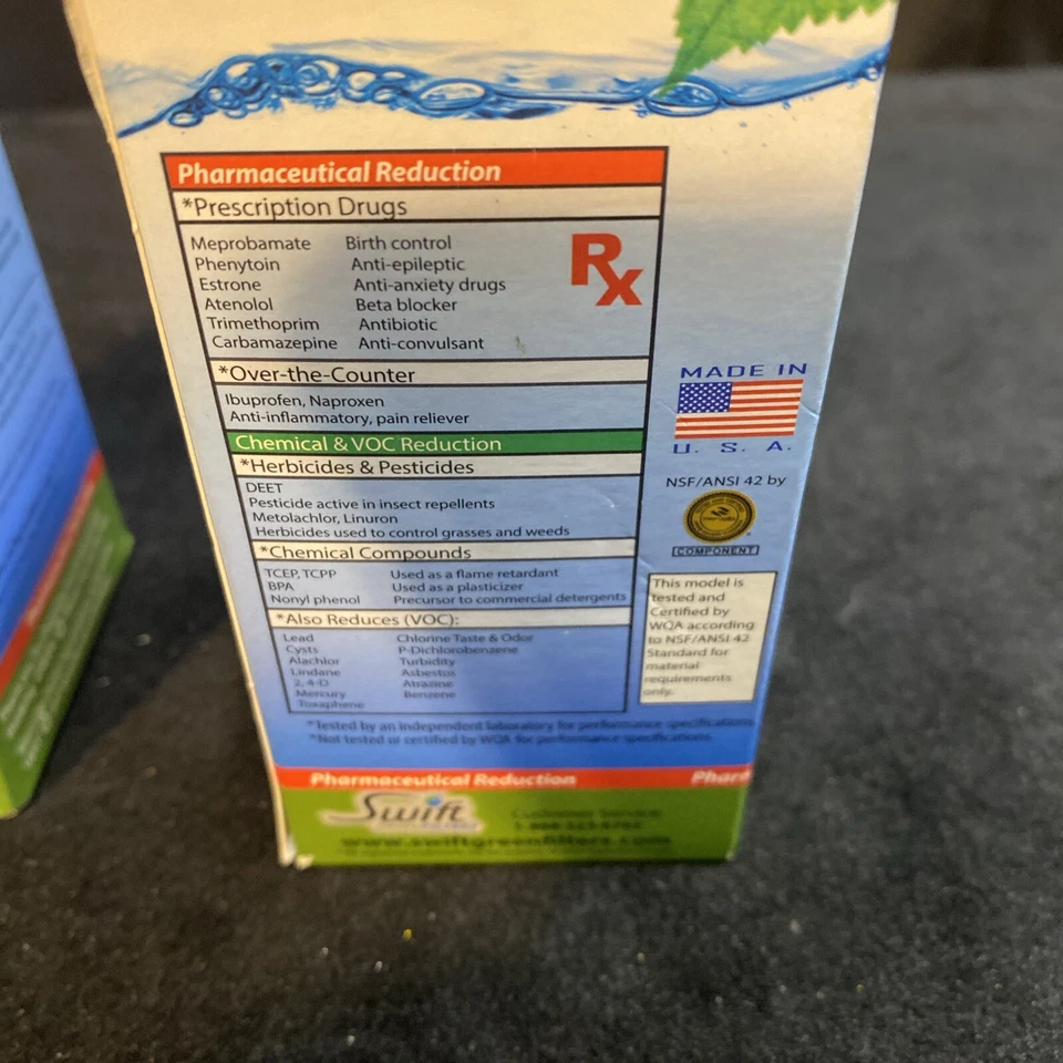 Filtro de agua para refrigerador SWIFT Green Filters #SGF-WFCB-SW lote de 2 para WFCB Foto 4 de 4