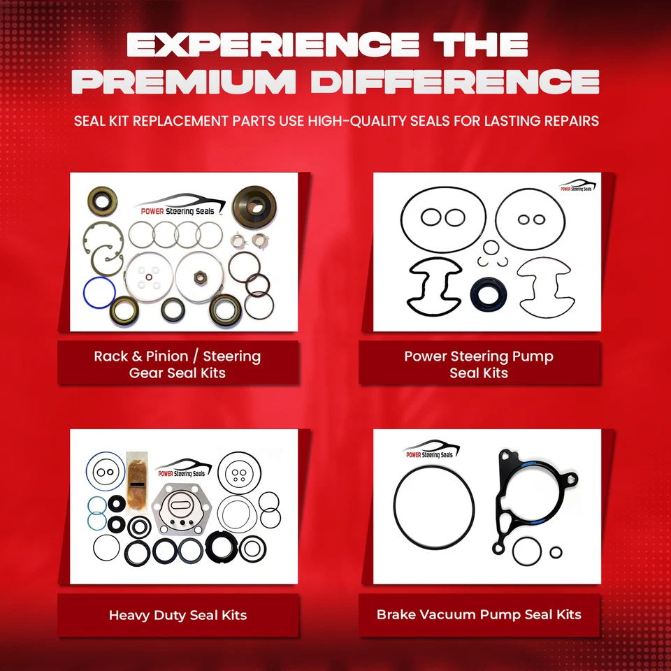 动力 STEERING RACK 和 PINION 密封/维修套件 适合水星 LYNX LN7 1981 - 1987 — 第 4/4 张图片