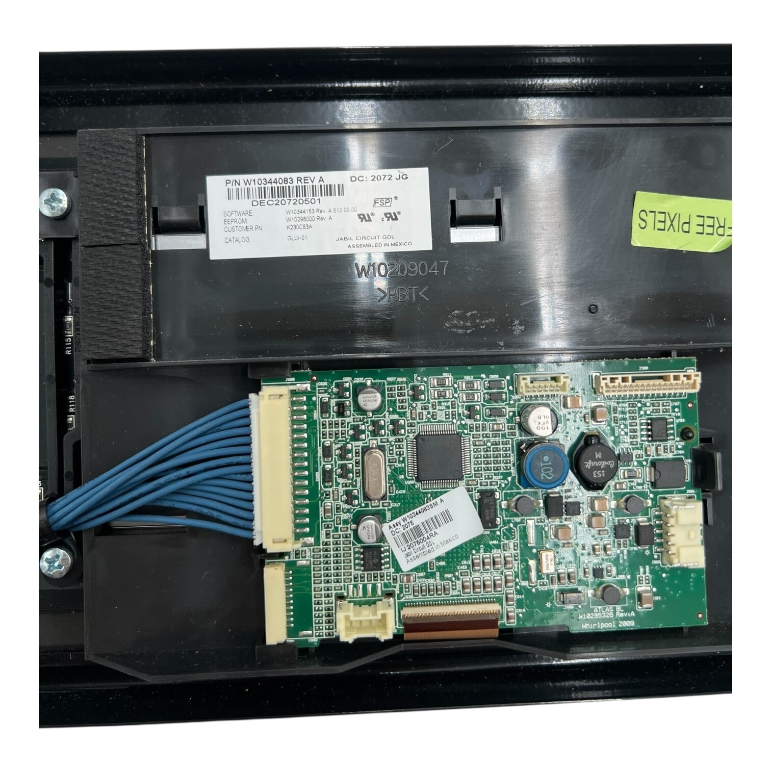 Jenn-Air Wall Oven Microwave Control Panel W10328721