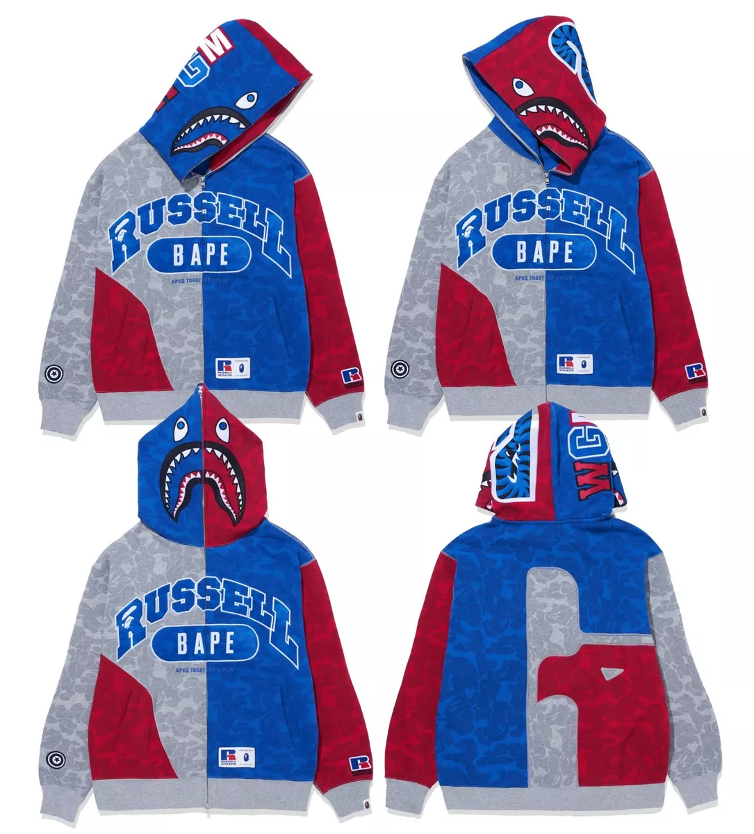 Supreme hotsell shark hoodie