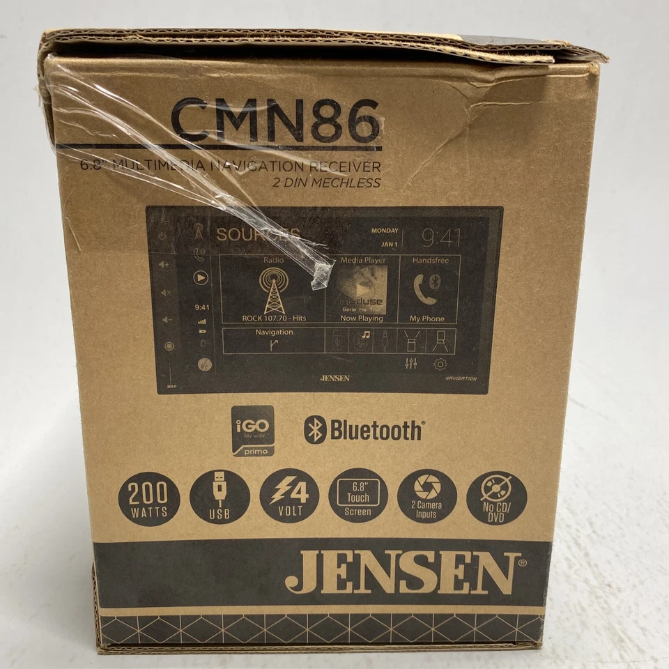 JENSEN CMN86 6.8" Multimedia Navigation receiver - Image 2 of 4