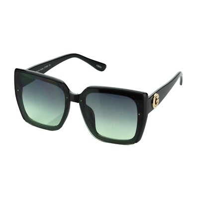 Luxury Vintage Thick Frame Square Oversized Women's Sunglasses main image 0