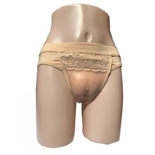Men's Crossdresser Panties Camel Toe Gaff Shaping Briefs Transgender Underwear