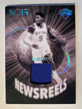 2021-22 Panini Noir Newsreels Jerseys #5 RJ Barrett Jersey /75