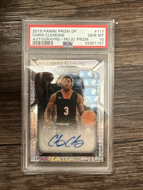 Chris Clemons Panini Prizm Auto 13/49 Autographs PSA 10