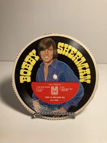 Vintage Cereal Box Records - Bobby Sherman - MetroMedia, 1960s