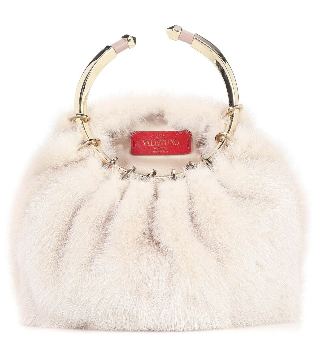 Valentino Valentino Garavani Mink Fur Clutch $3545 | eBay Valentino Valentino Garavani Mink Fur Clutch $3545 | eBay