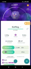 P0KEM0N Koffing With Moveset (Acid) - TRADE - Read Item Description