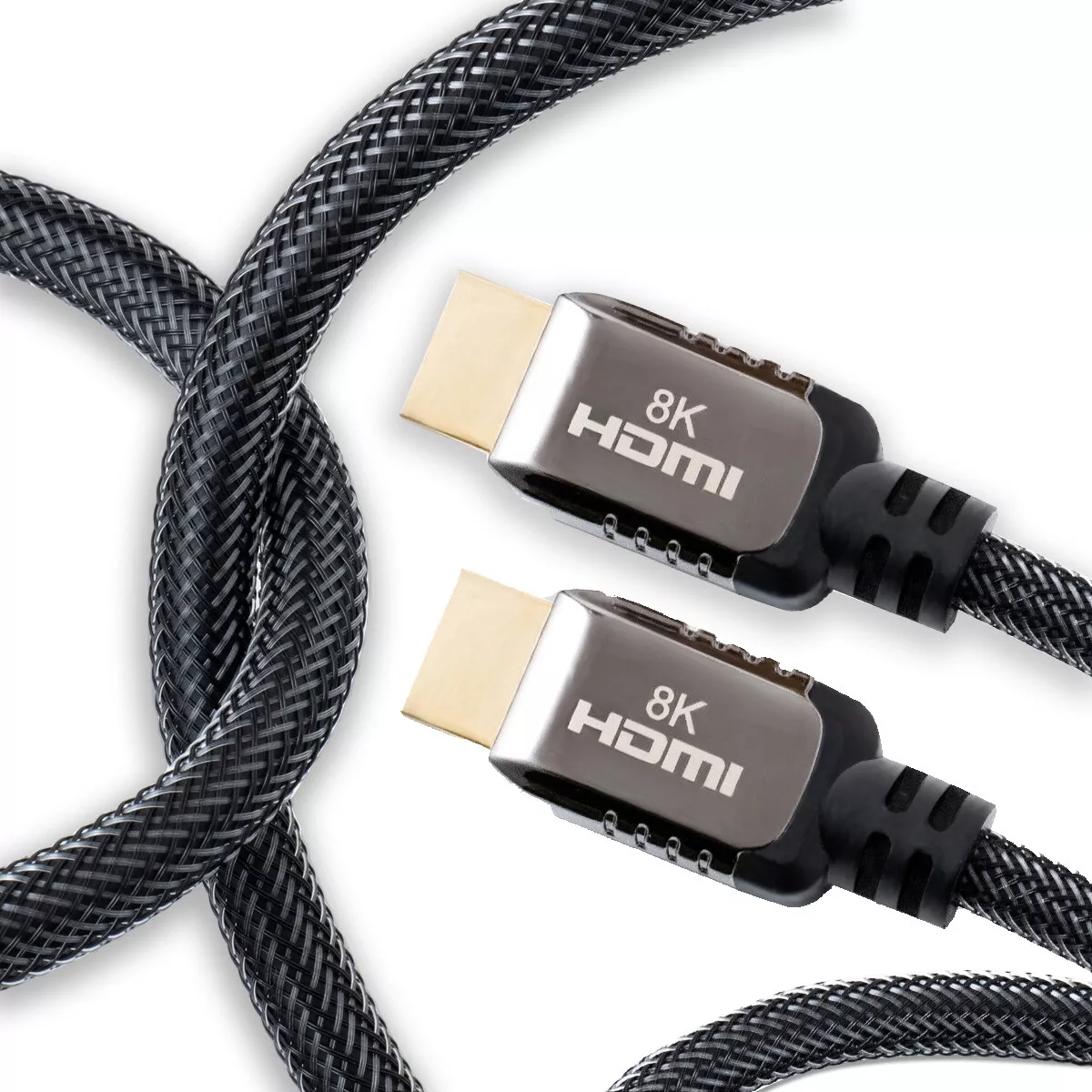 Cotton Mesh Cable--3M -Vention HDMI 2.1 câble 8K-60Hz 4K-120Hz 48
