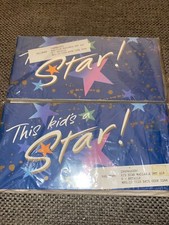 Hallmark Mailable Photo Album W/ Envelopes - This Kid  s A Star - 2 Packs Of 6