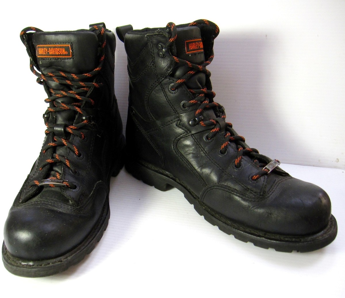 Harley-Davidson Motorcycle Mens Leather Steel Toe Size US 12 Male Harley-Davidson Harley Davidson 95328 Men main image 4