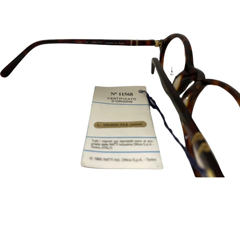 Persol Ratti 317 Montatura Ottica Rosso - Vintage  - Immagine 3 di 4