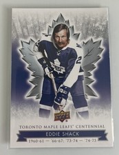 2017 Upper Deck Toronto Maple Leafs Centennial Eddie Shack #3