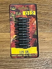 Tru-flite Arrowheads 125gr 012 bullet point bowhunting pack of 12 USA made