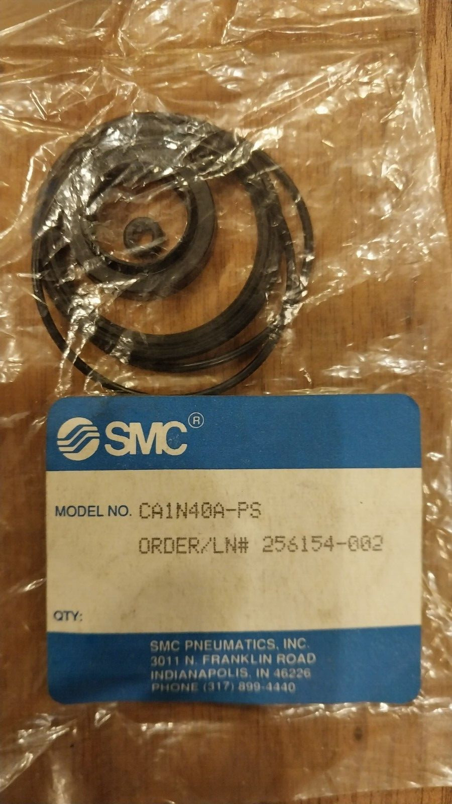 SMC CA1N40A-PS SEAL KIT FOR CDNABN40-60-D/CYL SEAL KIT ONLY-NO LOCK UNIT NOS!!