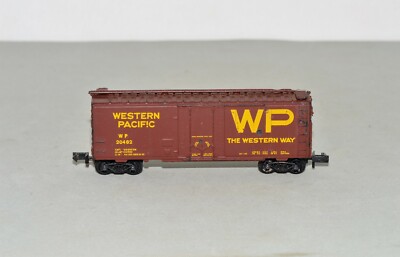 N Maßstab Kadee Micro-Trains Wp 20482 Western Pacific '' Die Weg '' 12.2m Boxcar