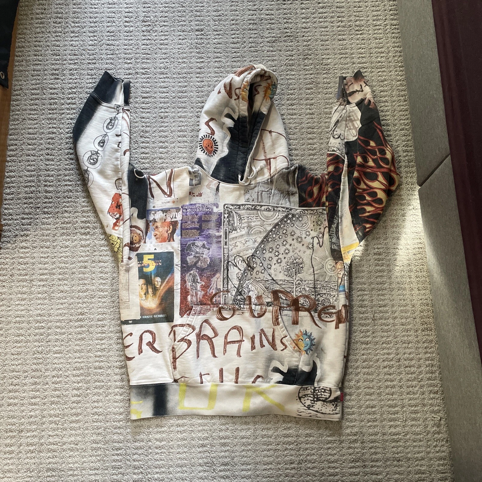 Sweat à capuche Supreme LSD Spells taille M