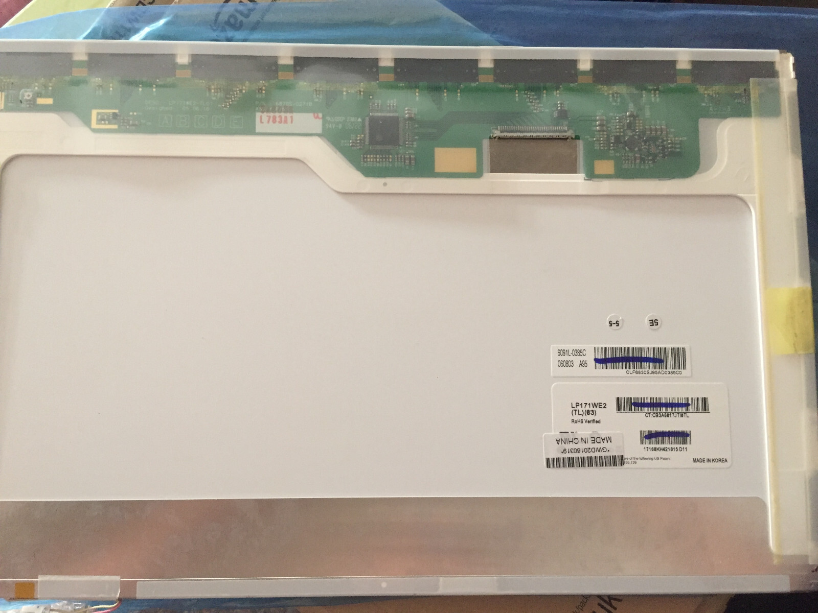Dalle de rechange pour écran MacBook 17 pouces multitâche professionnel LP171WE2 TL A4 neuf