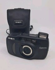 Minolta Supreme Freedom Zoom 35mm Point Shoot Film Camera Passive AF UNTESTED