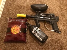 Black used tilppmann 98 with 500 new paintballs 