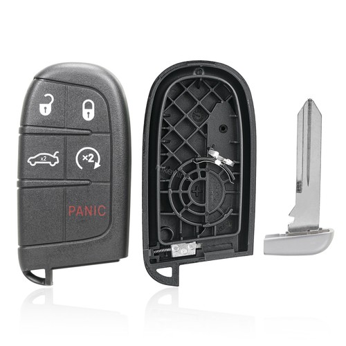 Smart Remote Key Fob Shell Case for Jeep Grand Cherokee 2014 2015 2016 2017 2018 - Picture 2 of 7