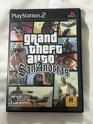 Grand Theft Auto: San Andreas For PlayStation 2, Works, Good Condition