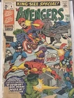 Avengers King-Size Special #4 Vintage 1970 Marvel Comic Iron Man Captain America