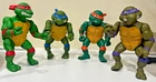 Teenage Mutant Ninja Turtles Giants Vintage all 4 figures